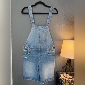 Levi’s Stylish Blue Denim Shortall